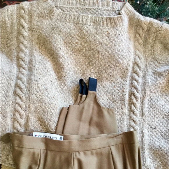 ⚜️ Vintage PRISTINE Wool Gabardine Stirrups JH Collectible Pants WOOL SZ 10 - Picture 2 of 16